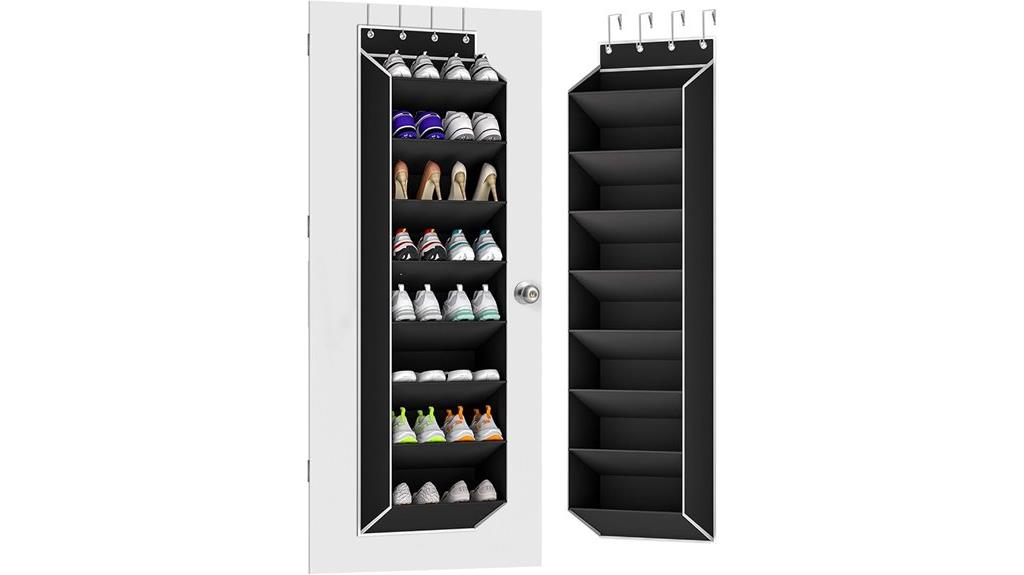 door hanging shoe storage