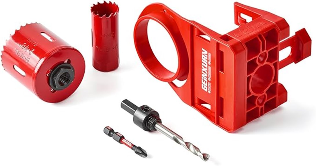 door lock installation kit