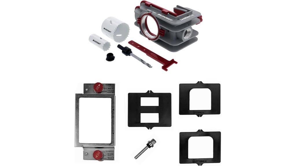 door lock installation kit