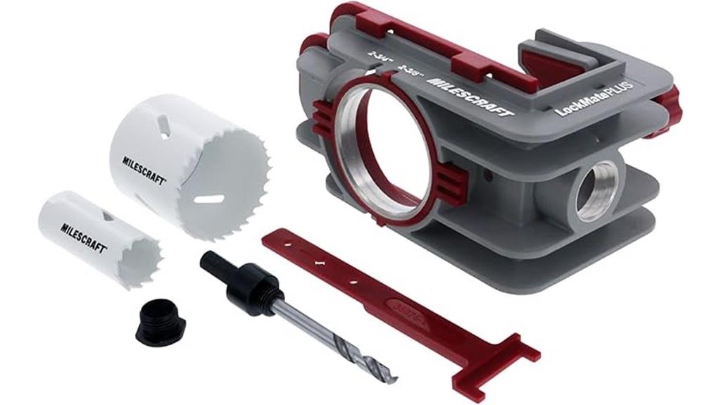 door lock installation kit