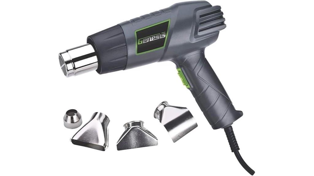 dual temperature heat gun kit