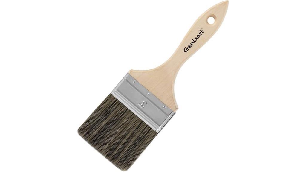 dual thickness wall brush