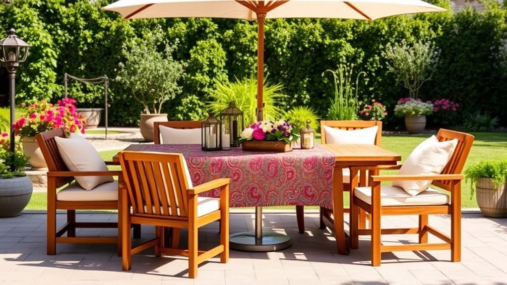 durable weather resistant outdoor dining