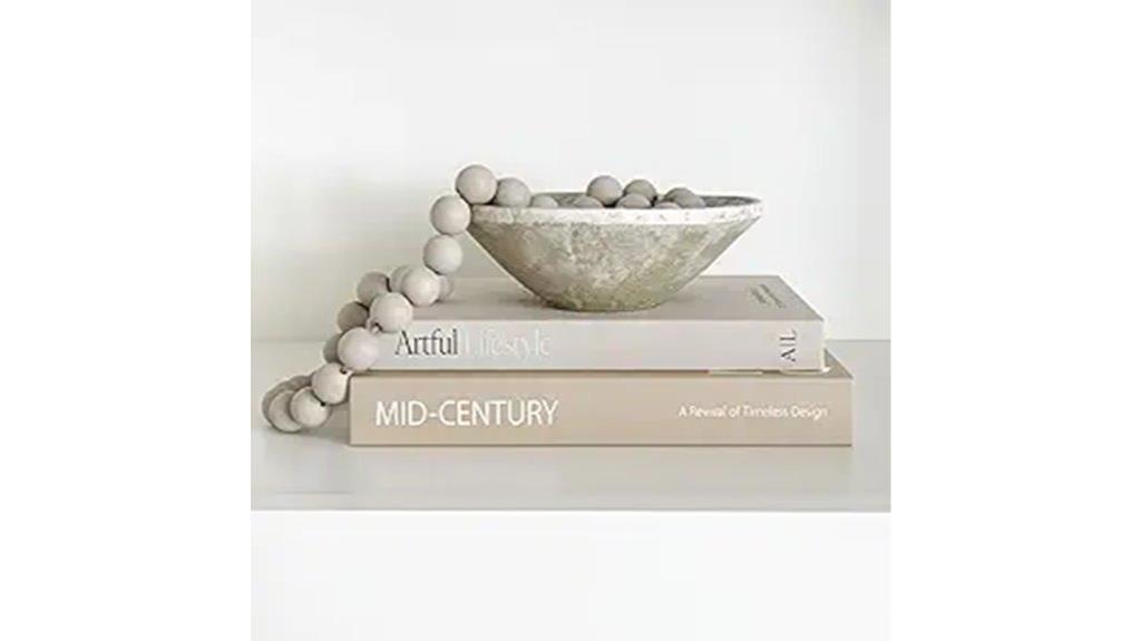 elegant decorative book set