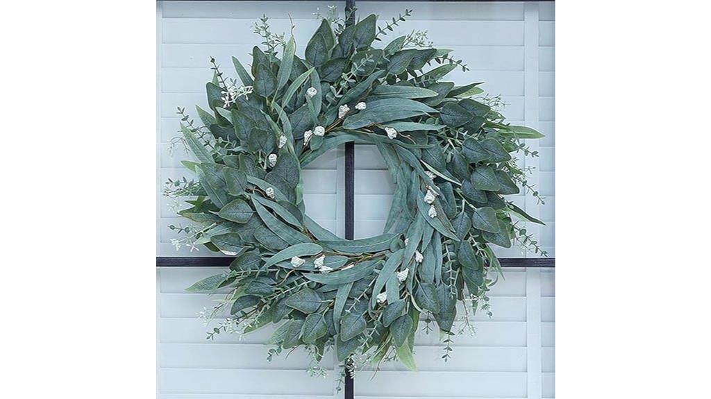 eucalyptus door wreath
