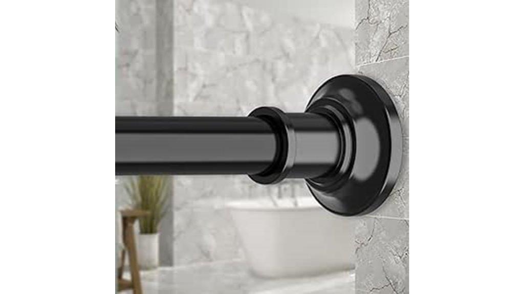 extendable shower curtain rod