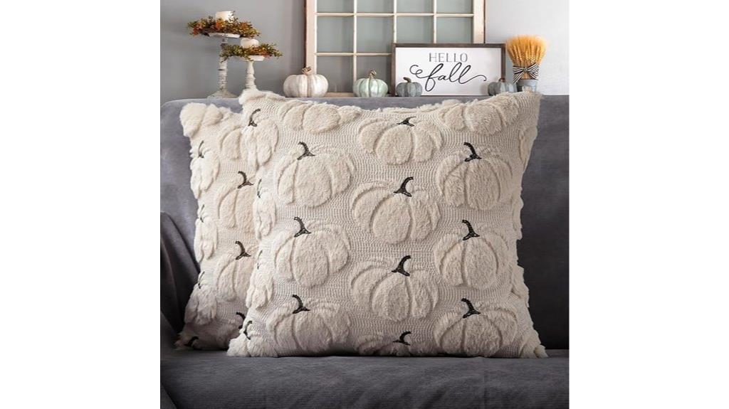 fall pumpkin pillow covers