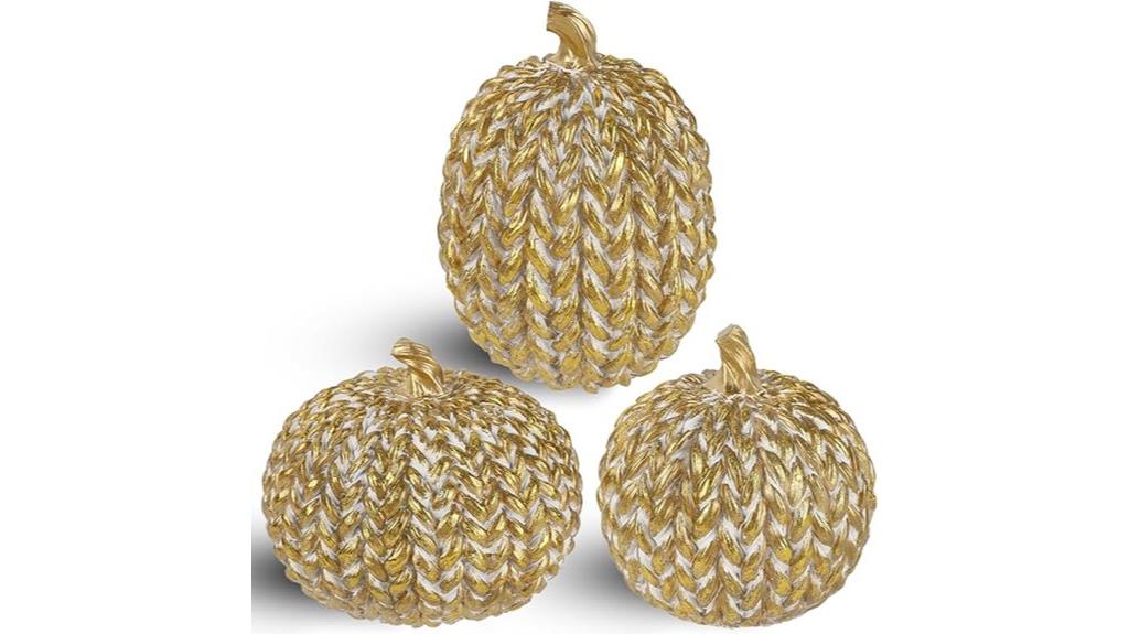 fall resin pumpkin decor