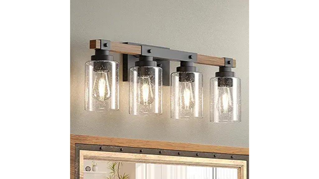 farmhouse vanity light fixtures