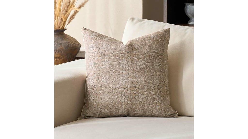 floral pillow cover 18x18