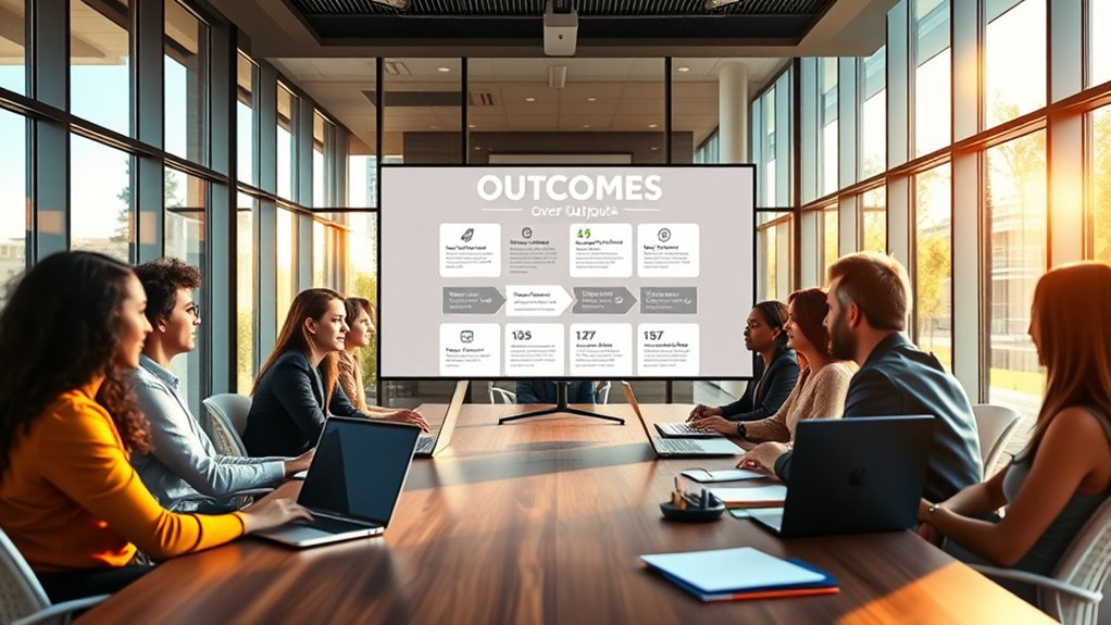 focus on strategic outcomes