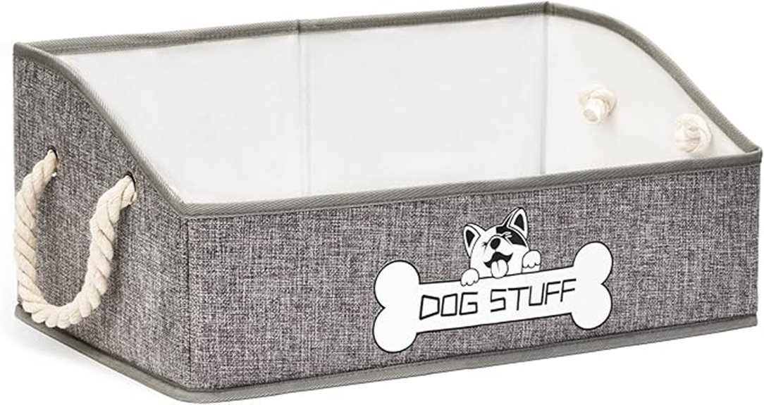 foldable fabric pet container