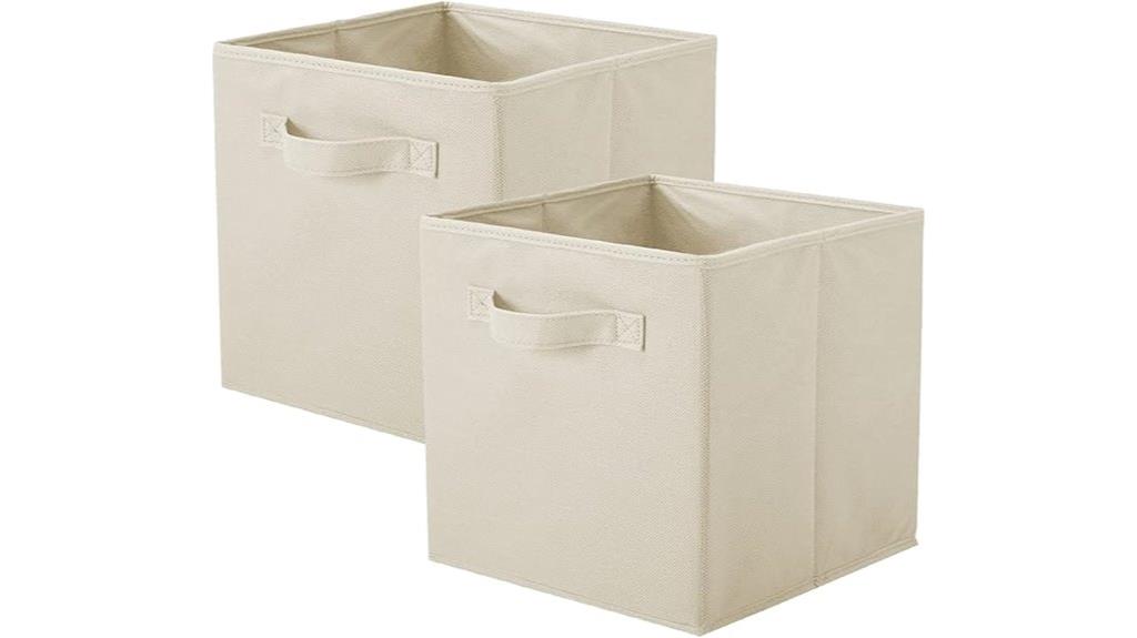 foldable fabric storage cubes