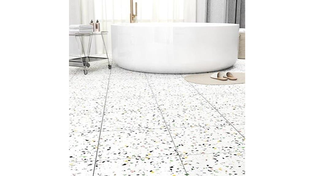 forty peel and stick tiles