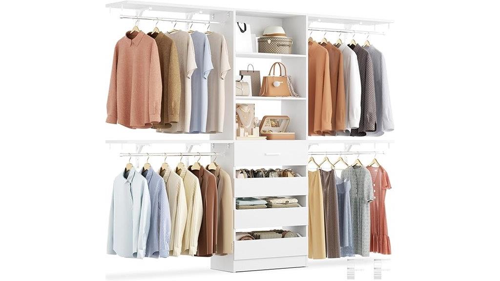four drawer closet organizer