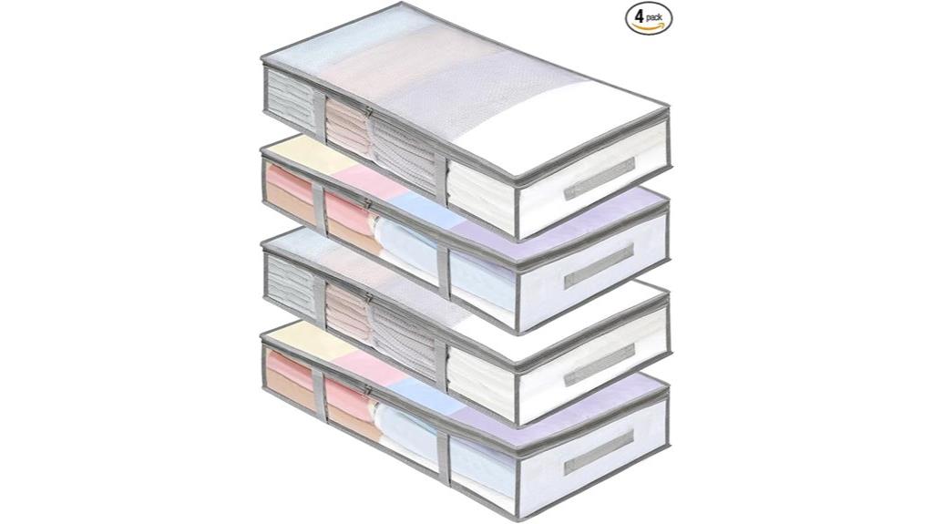 four pack bed storage