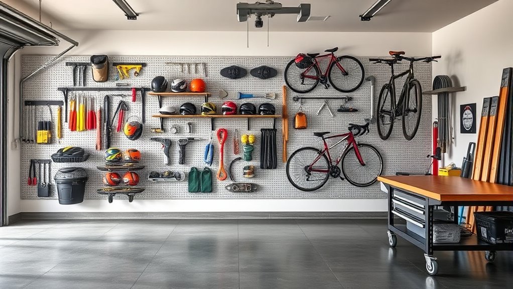 garage organization tool storage