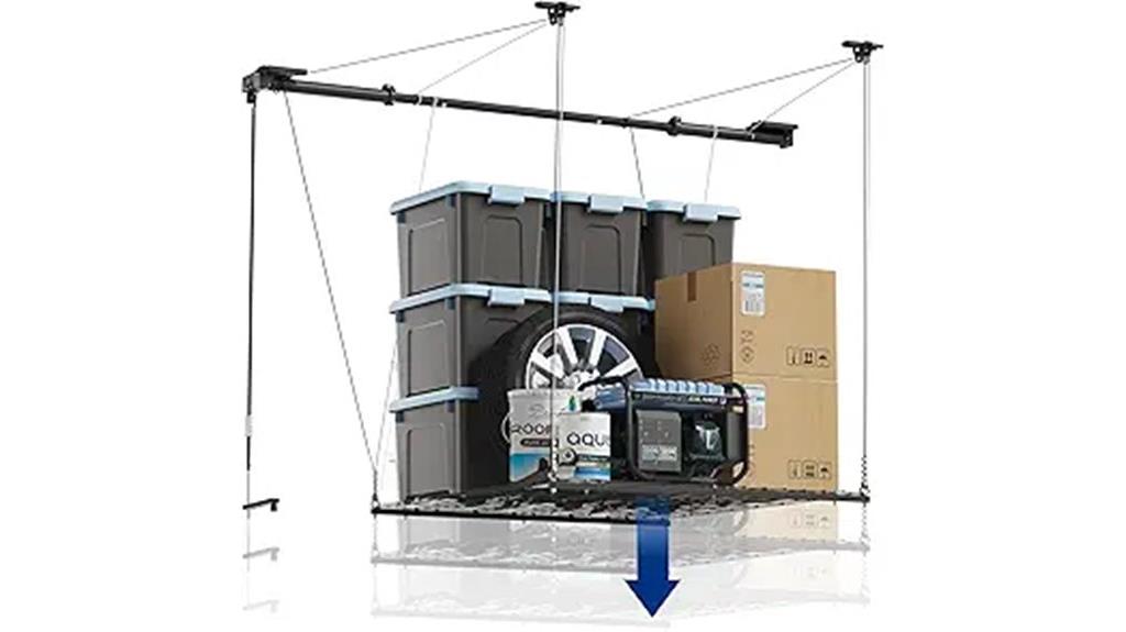 garage overhead storage rack