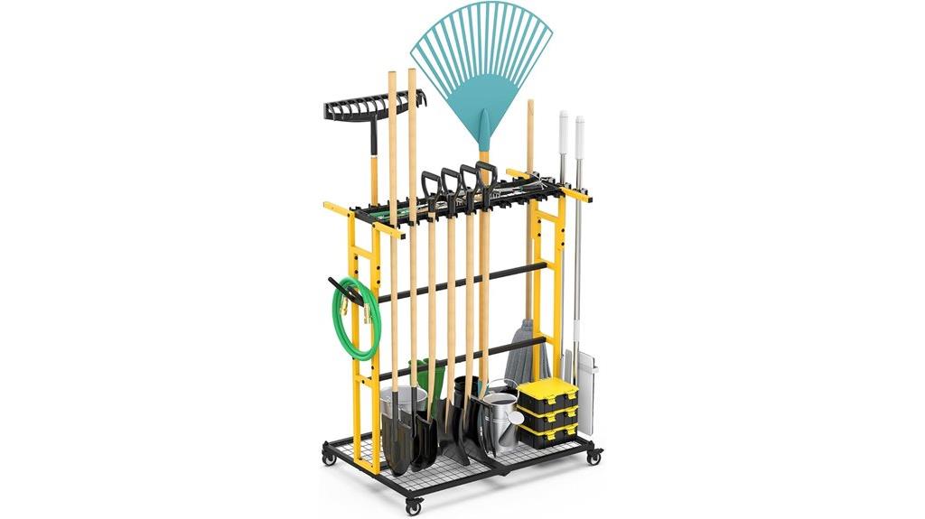 garage storage with wheels