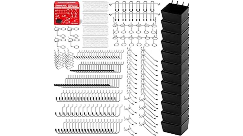 garage workshop pegboard hooks