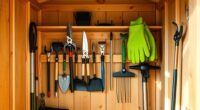 garden tool storage solutions