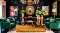 glamorous hollywood regency decor