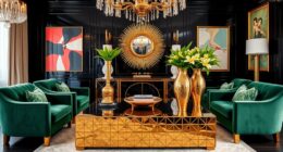 glamorous hollywood regency decor