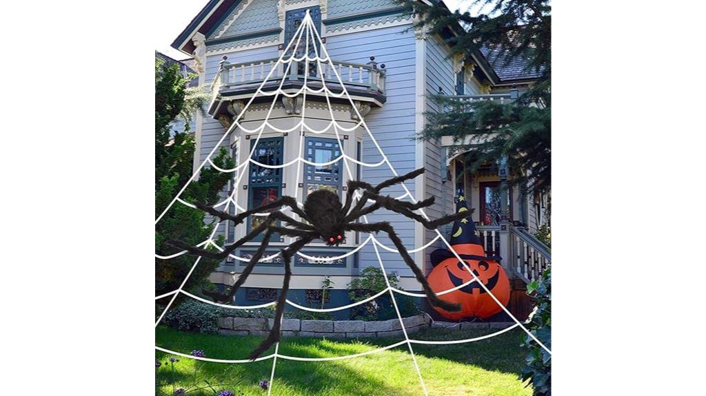 halloween spider web set