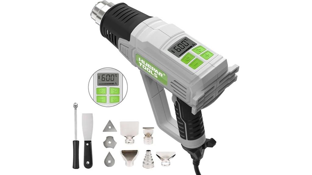 heat gun with lcd