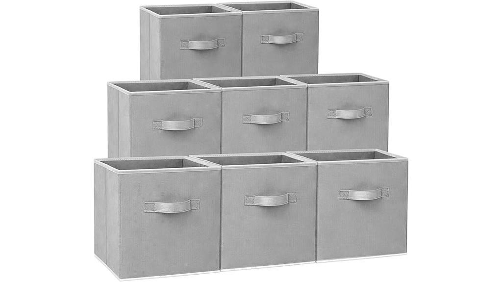 heavy duty fabric storage cubes