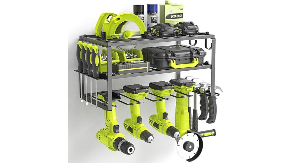 heavy duty iron storage rack