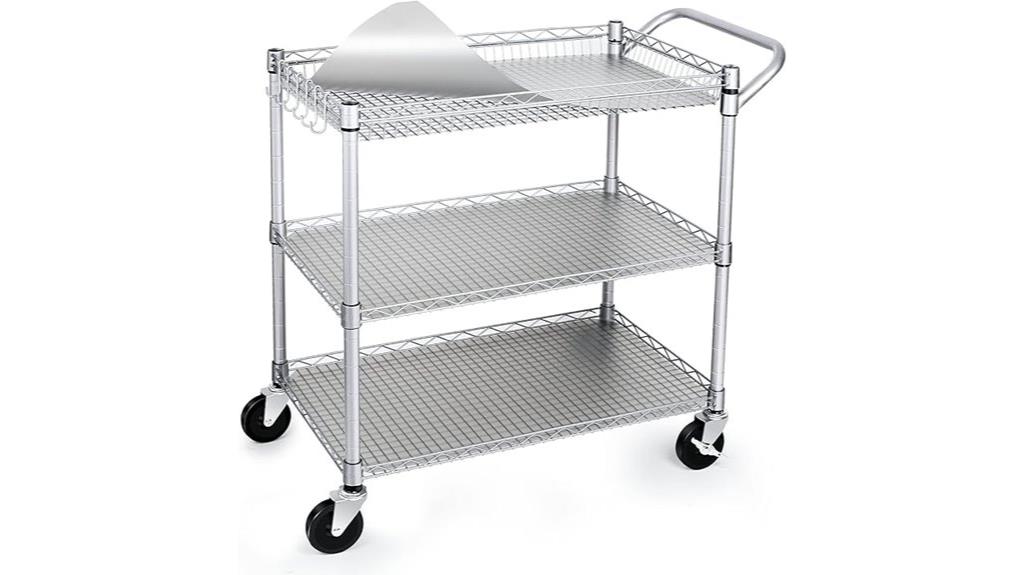 heavy duty rolling cart
