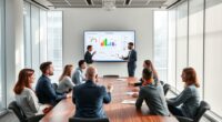 hold meetings with higher management