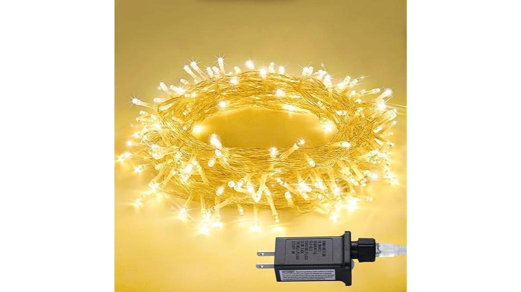 indoor outdoor warm white lights