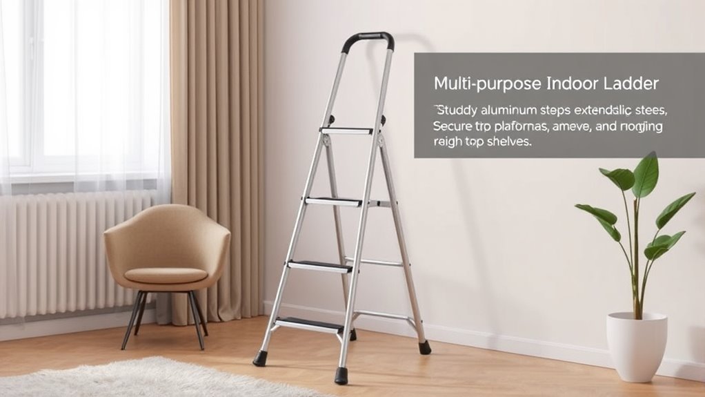indoor safety ladder options