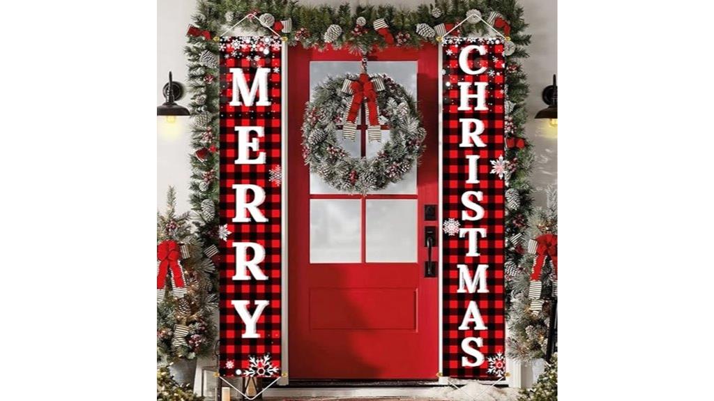ivenf christmas porch sign