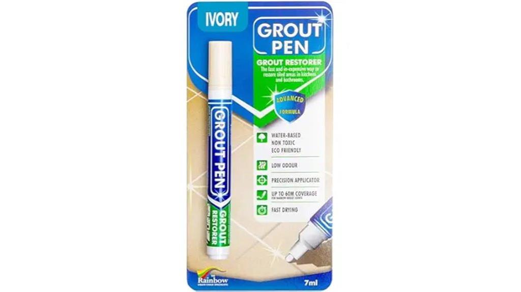 ivory grout tile marker