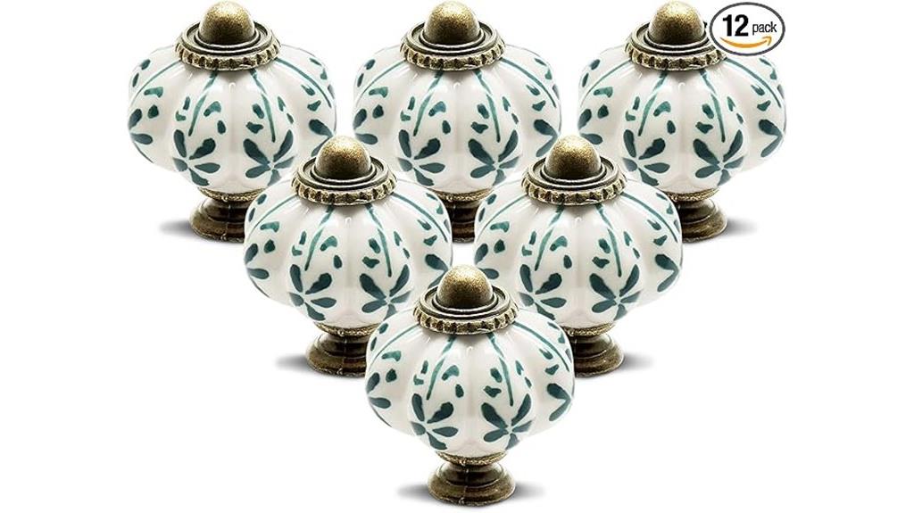 ivory pumpkin cabinet knobs