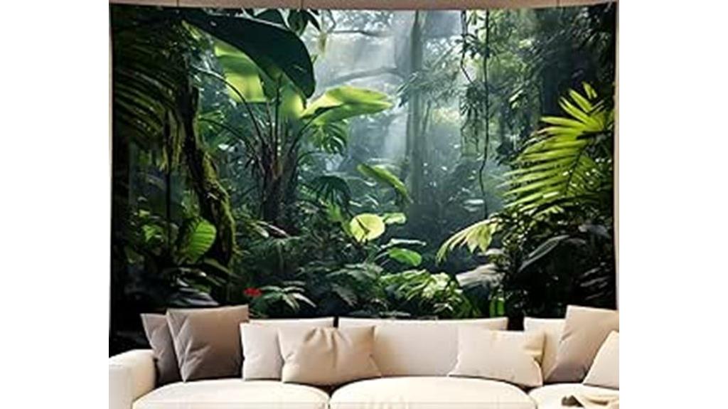 jungle rainforest wall art