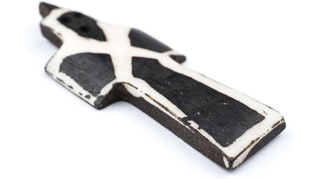 kenyan handmade batik cross