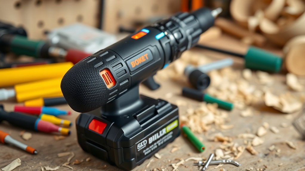 key features for cordless drills