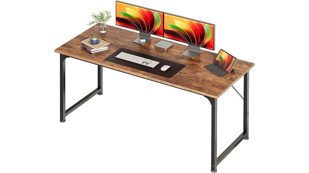 large 55 inch gaming desk