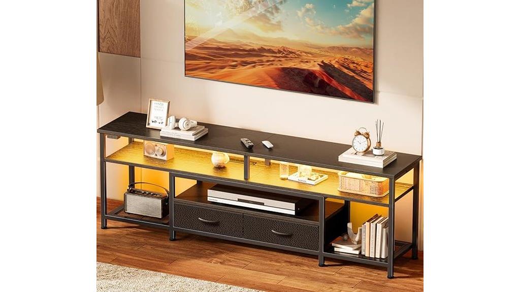 large 65 70 inch tv stand