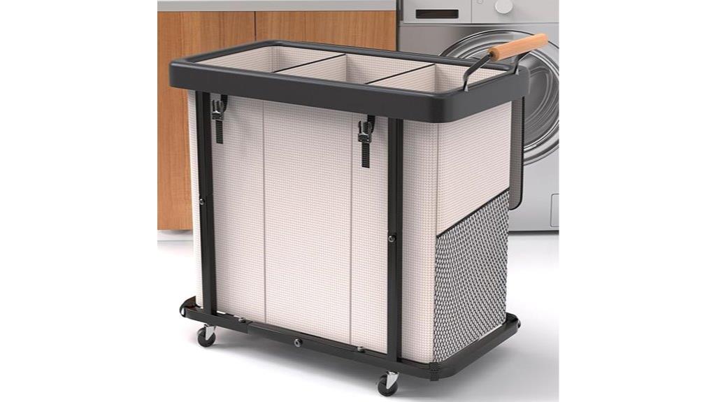 large laundry sorter with lid