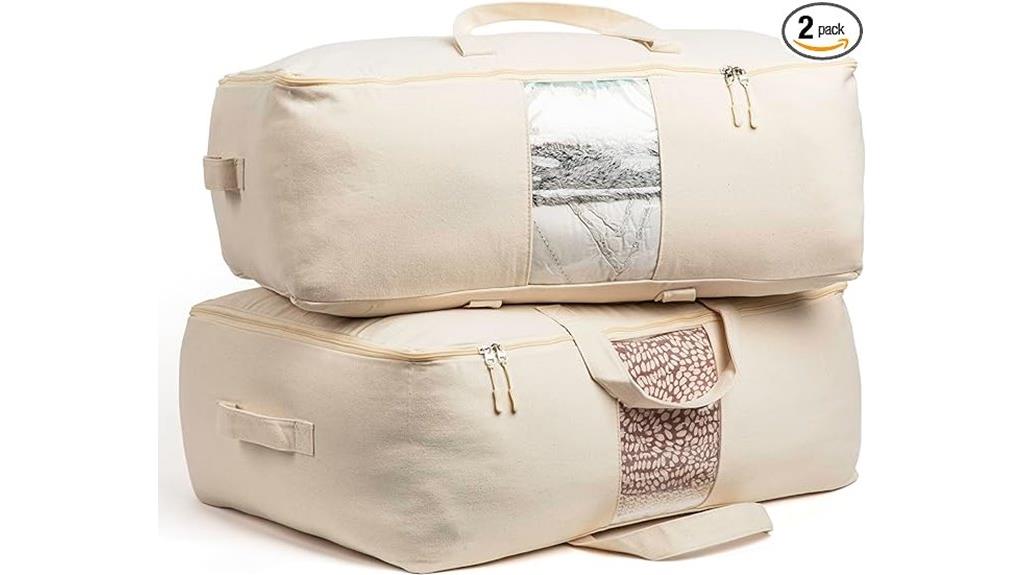 large zippered storage bags