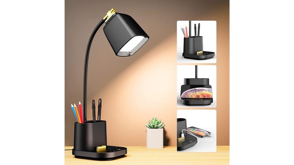 led desk lamp with usb