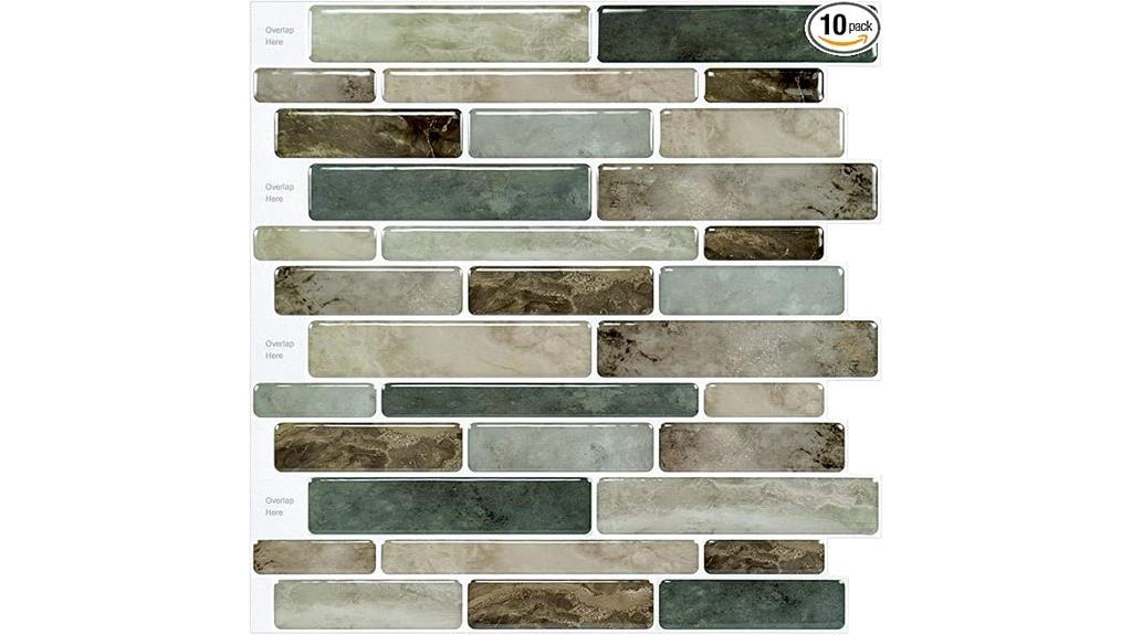 marble kitchen backsplash stick