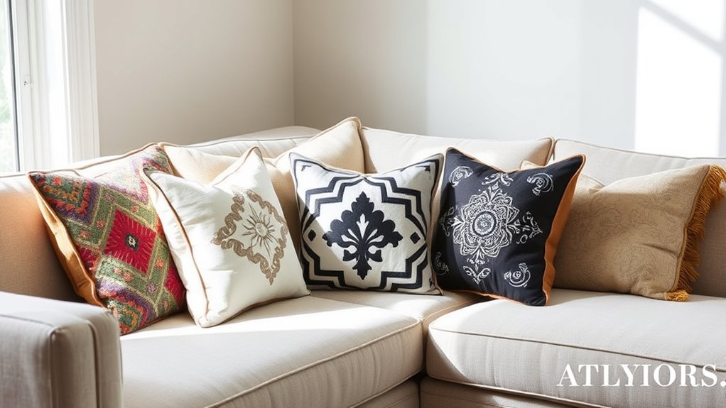 match decor and textures