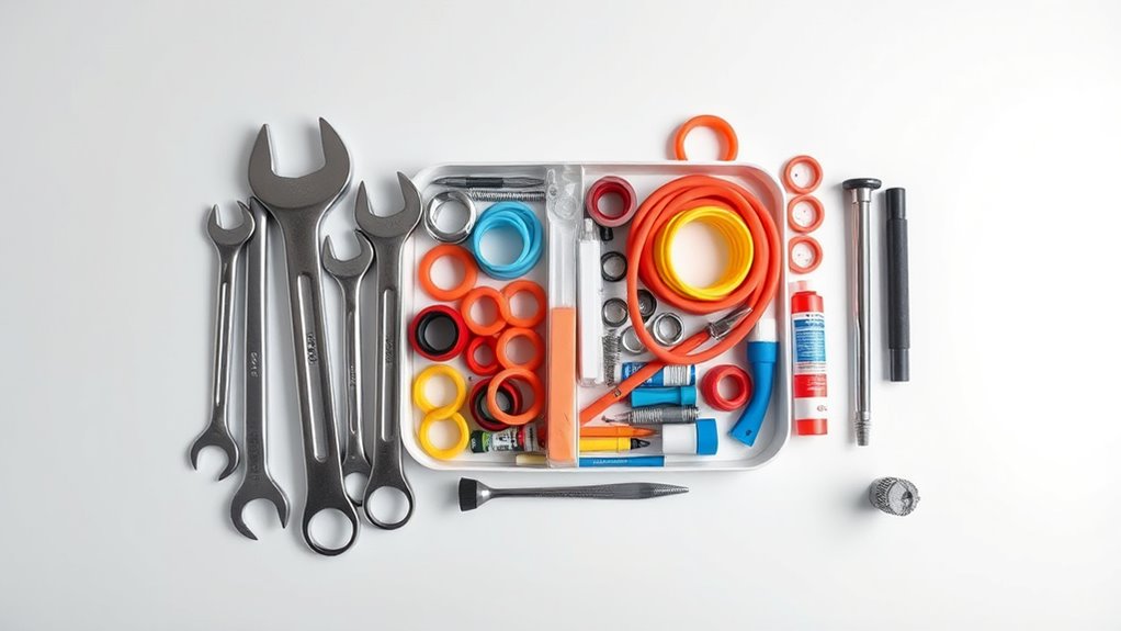 matching pipe repair kits