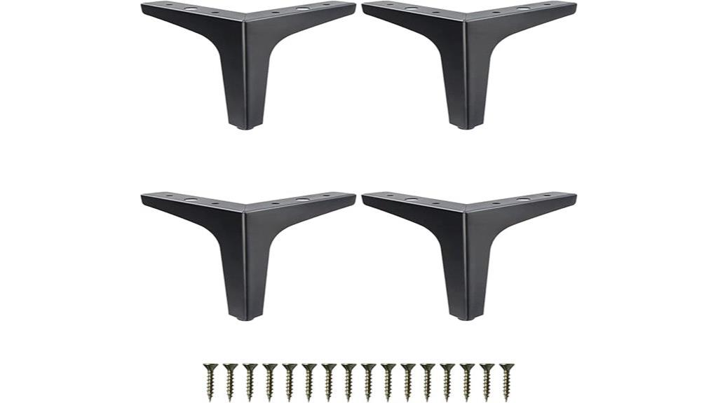 metal furniture legs set